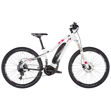 Mountain Bike eléctrica HAIBIKE SDURO HARD LIFE 2.0 27,5" Mujer Blanco/Rosa 2018 0